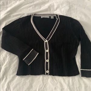 Cropped cardigan
